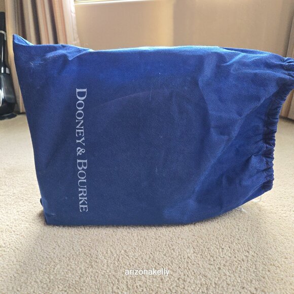 UNUSED Dooney & Bourke Plaid Leather Tote Bag Shopper With Dustbag - Picture 15 of 16